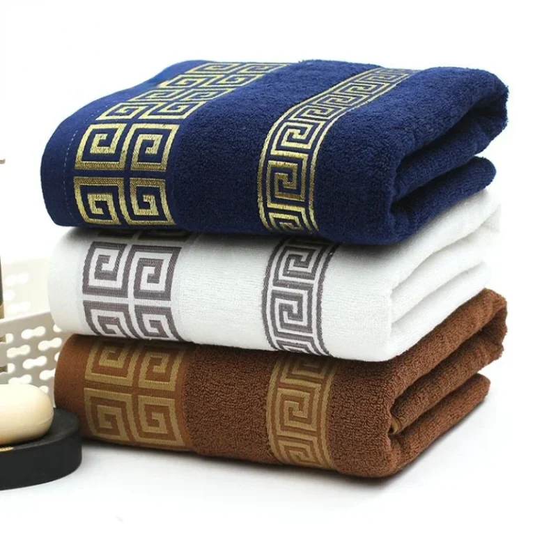 35x75CM Household Gift Cotton Towel Soft Quick Absorbent Bath Towel Adult Comfort Face Towel